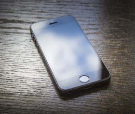 iPhone on the desktop Stock Photo 04