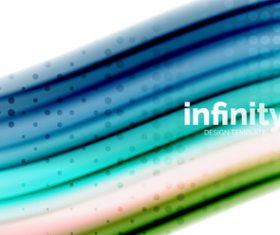infinity colored design background vector 04