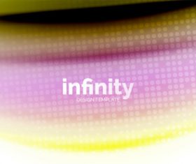 infinity colored design background vector 05