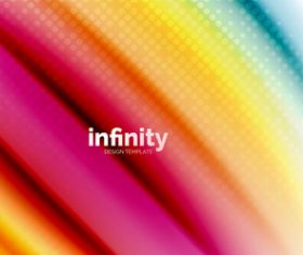infinity colored design background vector 06