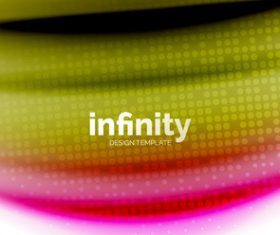 infinity colored design background vector 07