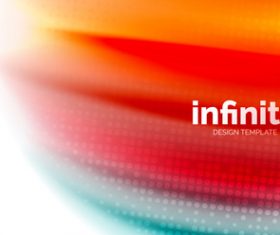 infinity colored design background vector 09
