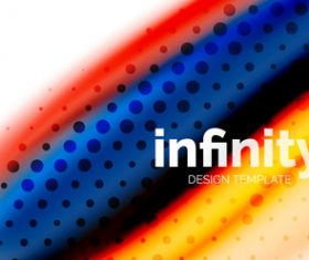 infinity colored design background vector 12