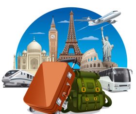 journey concept travel vector