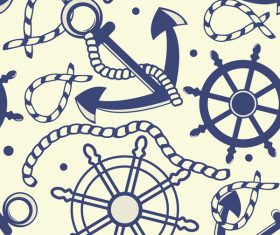 navigation seamless pattern retro vector