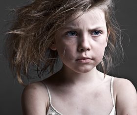unhappy children Stock Photo 01