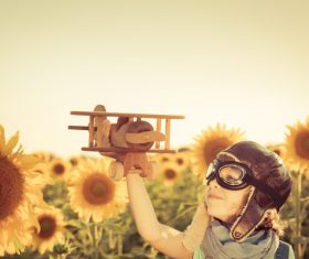 wonderful childhood Stock Photo 02