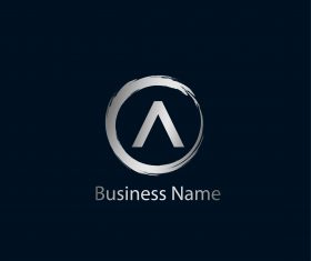 Letter A Logo Template Vector 03
