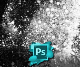 3D snowball Photoshop Brushes