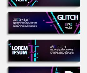 Gold ribbon banners luxury vector 03 free download