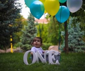 Baby art photo Stock Photo