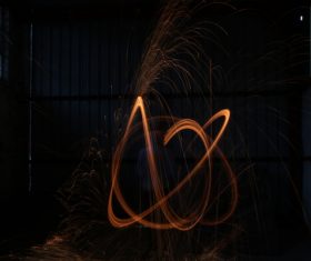 Beautiful glossy light effect Stock Photo