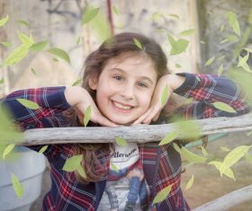 Beautiful little girl Stock Photo