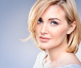 Beautiful middle aged womans charm Stock Photo 09