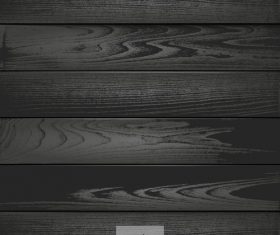 Black wood texture background design vector 02