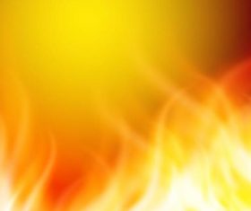 Blurs fire flame background vector