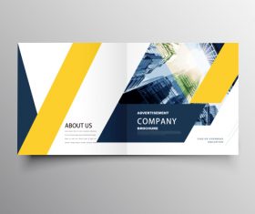 Brochure template vector layout design 1