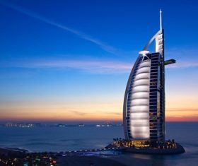 Burj Al Arab Stock Photo