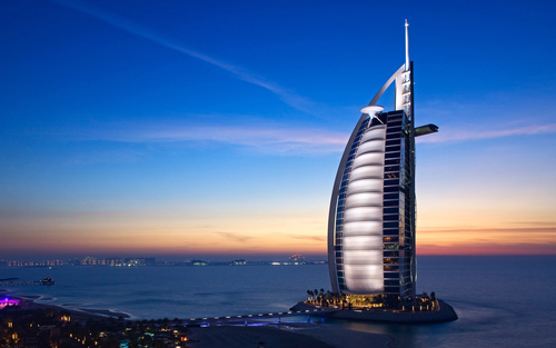 Burj Al Arab Stock Photo