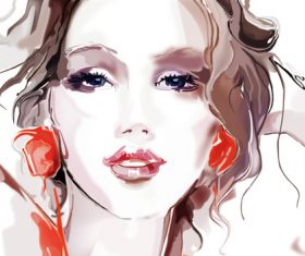 Character vector AI illustration