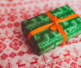 Christmas Gift Stock Photo