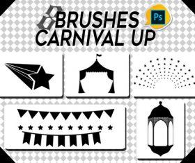 Circus Up photoshop brushes
