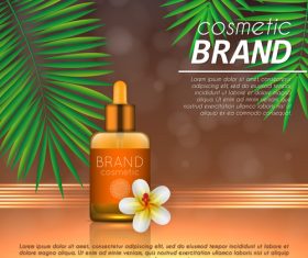 Cosmetic brand poster vector 04