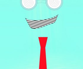 Creative character vector