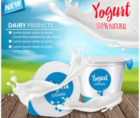 Creative yogout poster temolate vector 06