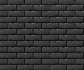 Dark brick wall background vector