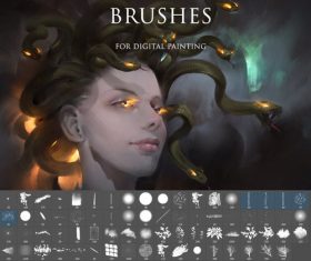 Digital Painting Photoshop Brushes