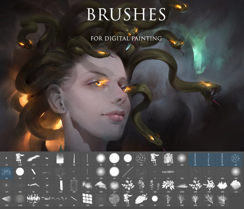 Digital Painting Photoshop Brushes free download