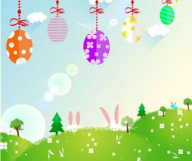 Easter illustration picture vector