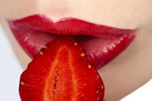 Female lips closeup Stock Photo 10