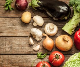 Fresh vegetables on the table Stock Photo 02