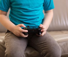 Game handle close up Stock Photo 05