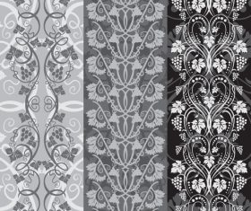 Grapes borders design vector