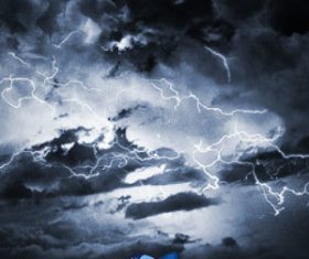 HD Lightning Photoshop Brushes