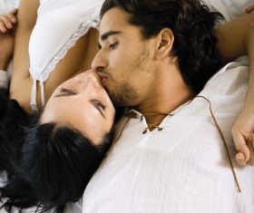 Happy sweet couple Stock Photo