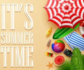 Hello Summer - Vector graphics 01