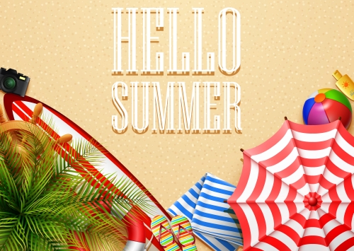 Hello Summer - Vector graphics 04