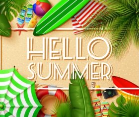 Hello Summer - Vector graphics 05
