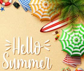 Hello Summer - Vector graphics 08