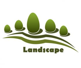 Landscape logos design vector 01
