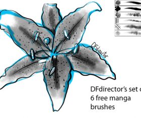 Manga Photoshop Brushes