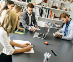 Market business development team Stock Photo 02