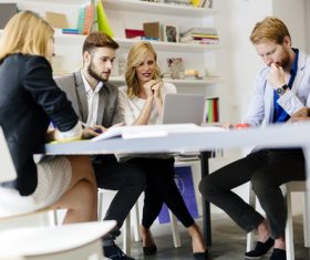 Market business development team Stock Photo 04