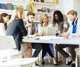 Market business development team Stock Photo 05