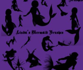 Mermaid Photoshop Brushes