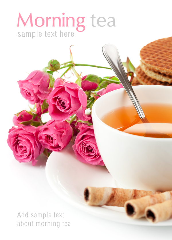 Morning Tea vector template (1)